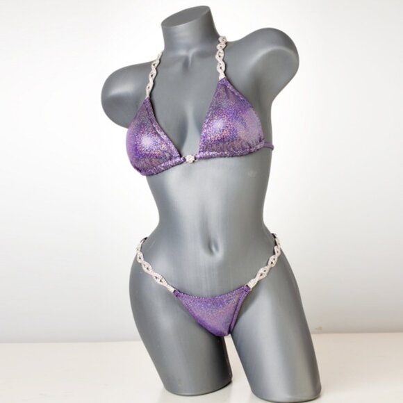 Light Purple NPC Bikini Competition Suit - Picture 1 of 2
